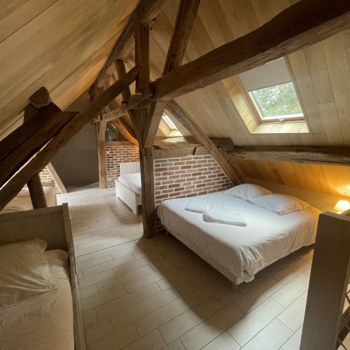 Gite du grand chêne - étage - le dortoir l'érable