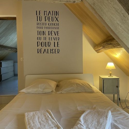 Gite du grand chêne - étage "Le Pin" - lit double