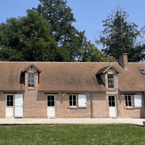 Vue extérieure du gîte le Chêne